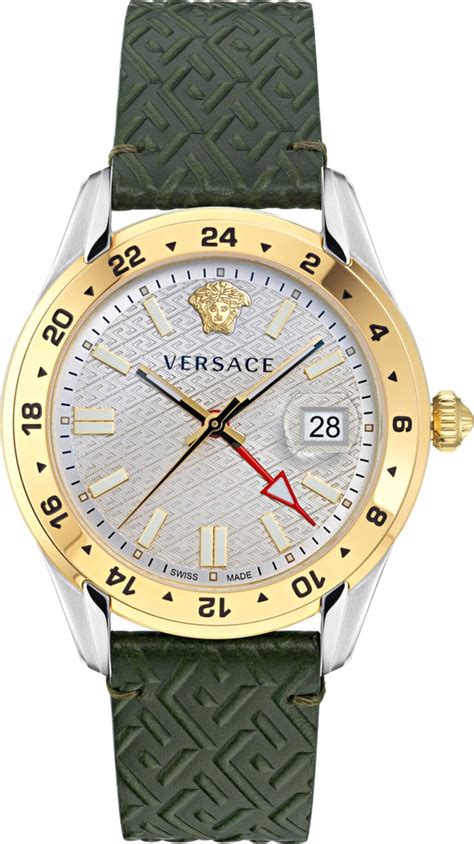 versace gmt watch price|Greca Time GMT Watch Gold .